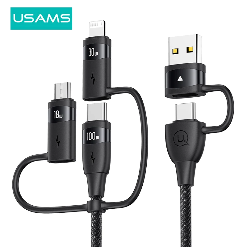 USAMS USB C Ÿ PD   ̺,  14, 13, 12, 11,  ƽ, 100W, ƺ , е, Ｚ USB C ̺, 3  2